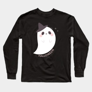 Halloween Ghost Long Sleeve T-Shirt